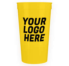 32 oz. Plastic Stadium Cup
