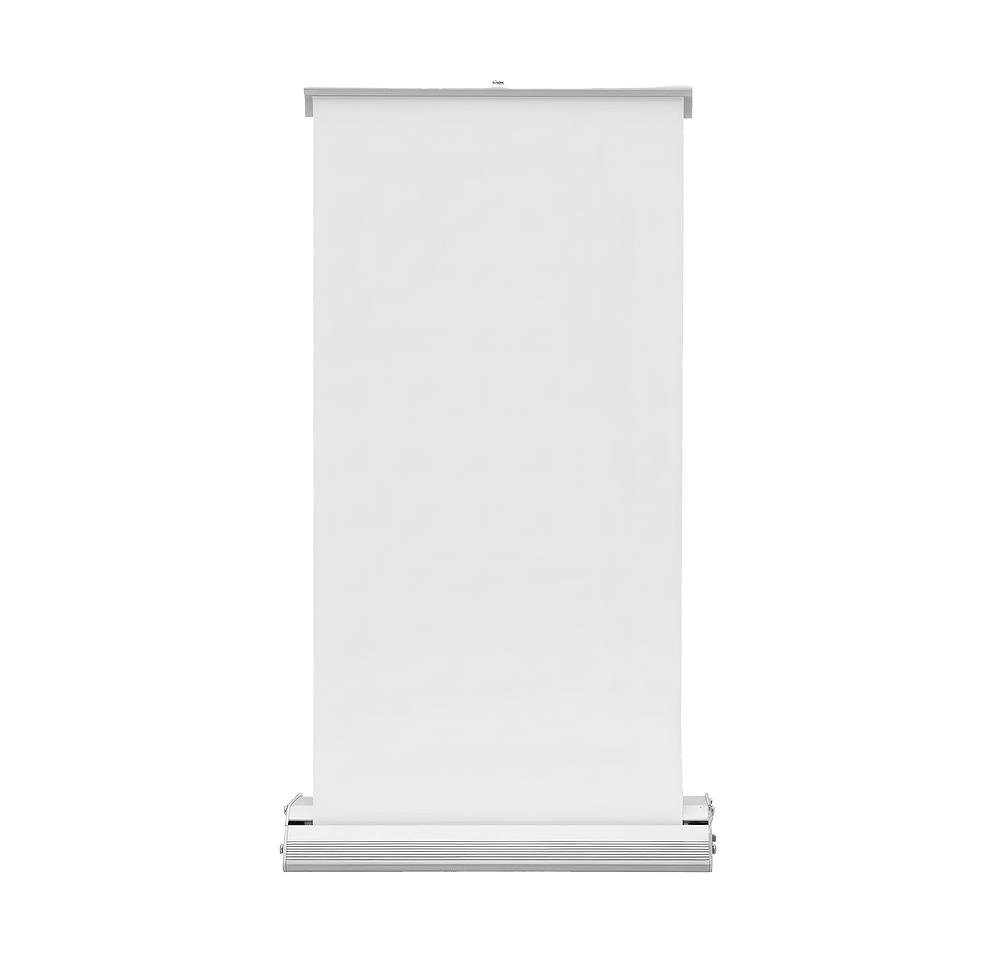 Full Color 9" x 18" Deluxe Mini Retractable Tabletop Banner-default