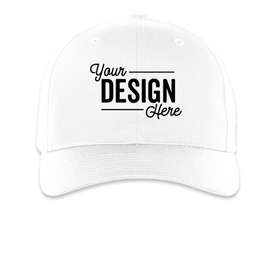 Richardson Pro Twill Snapback Hat - Color: White