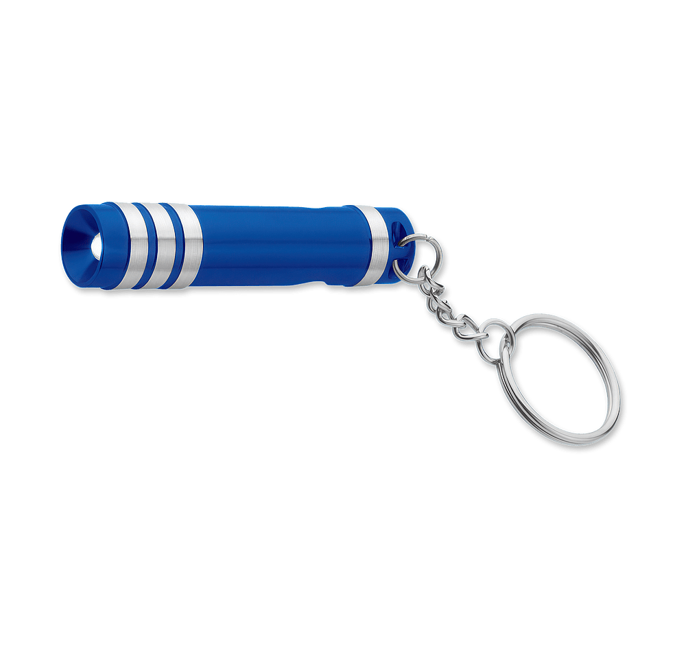 Laser Engraved Versa Aluminum LED Flashlight Keychain with Bottle Opener-default