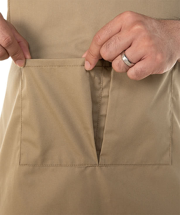 Artisan Collection Espresso Lightweight Full Length Apron - Printed