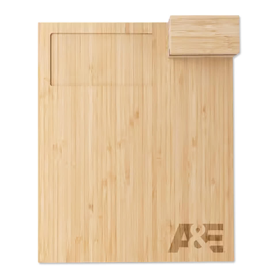 Laser Engraved Charcuterie Board with Bowl, Cheese Utensils, & Forks