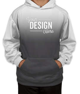 Badger Ombre Performance Pullover Hoodie