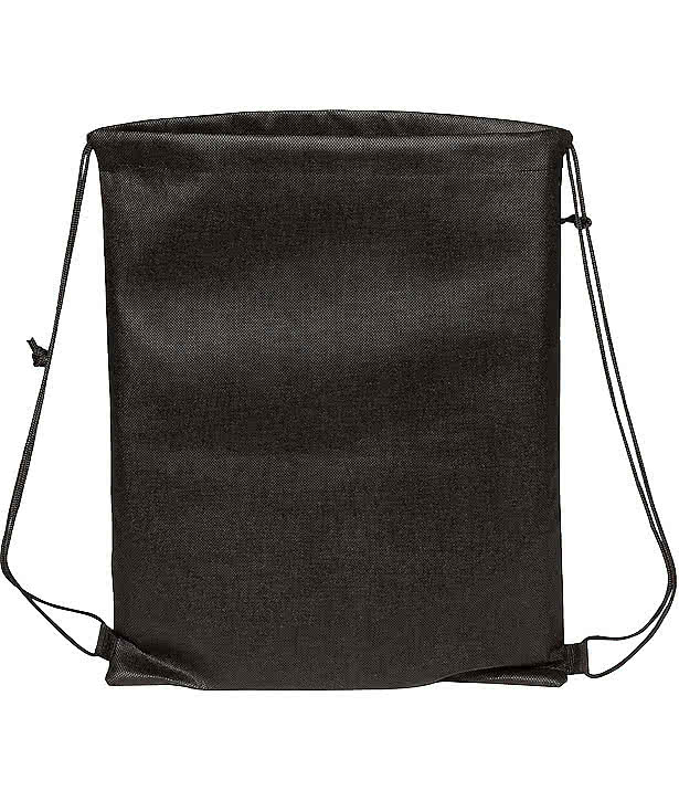 Tonal Heathered Non-Woven Drawstring Bag