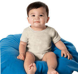 Rabbit Skins Premium Jersey Baby Bodysuit - Color: Natural Heather