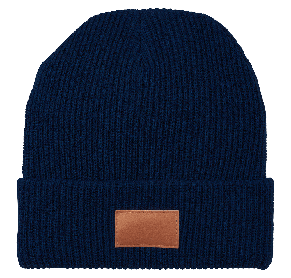 Cuffed Rib Knit Beanie-default