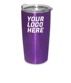 20 oz. Emperor Stainless Steel Tumbler - Color: Metallic Purple