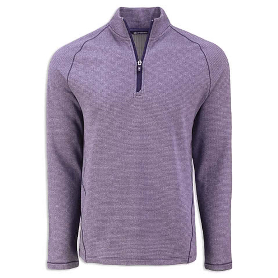 Cutter & Buck Peshastin Recycled Half Zip Grid Fleece Pullover