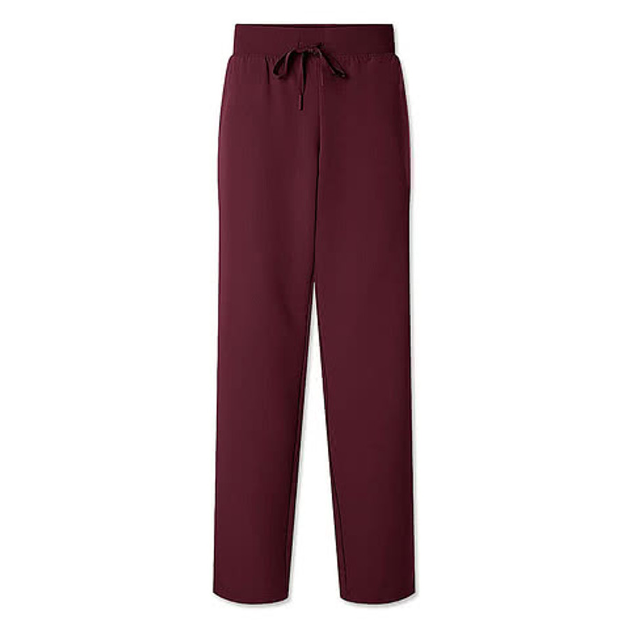 Jaanuu Women's Xenos Essential Knit-Waist Scrub Pant - Printed in Ceil Blue