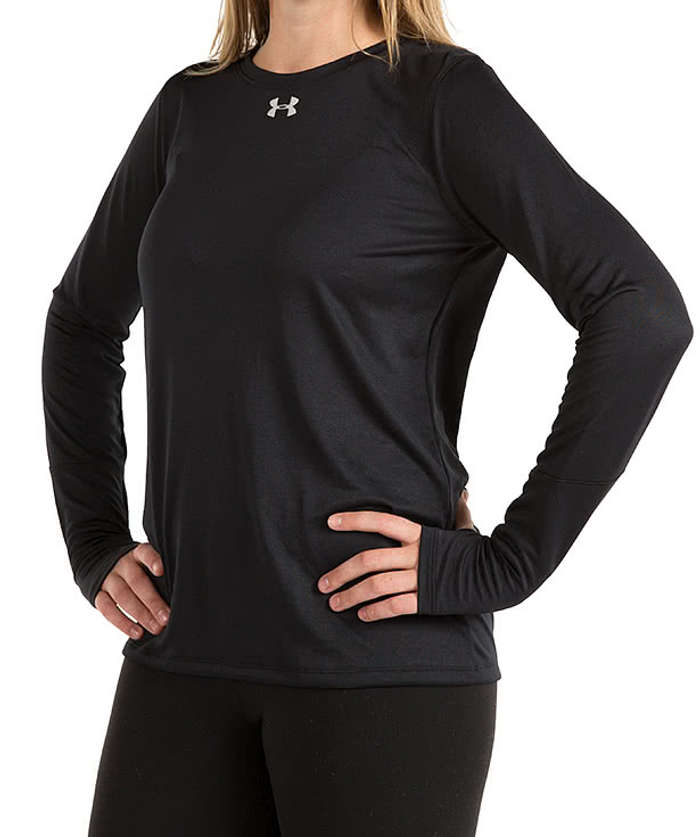 Under Armour Womens Activewear Hoodie Long Sleeves Semi Fitted