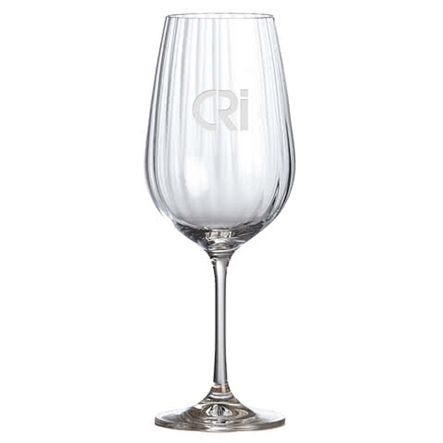 Laser Etched Amerling 11.5 oz. Wine Glass in Clear