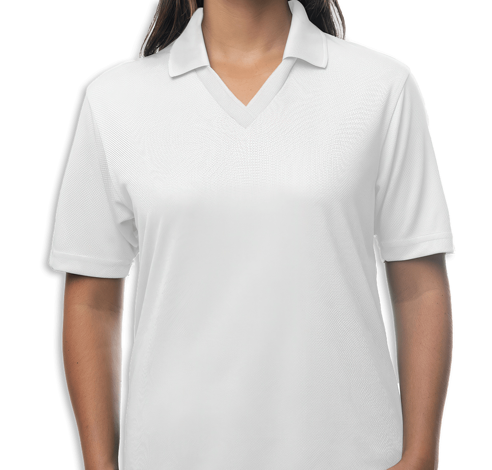 Blue Generation Women's BLU-X-DRI Textured Mesh Performance Polo-default