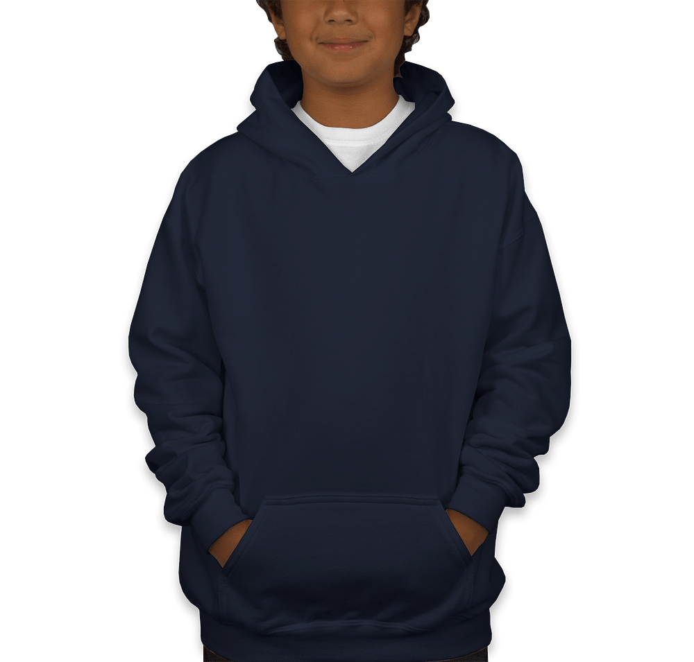 Gildan Youth Midweight 50/50 Pullover Hoodie-default