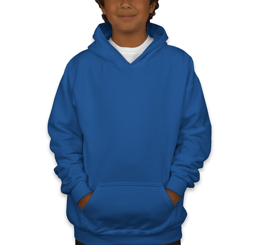 Gildan Youth Midweight 50/50 Pullover Hoodie-default