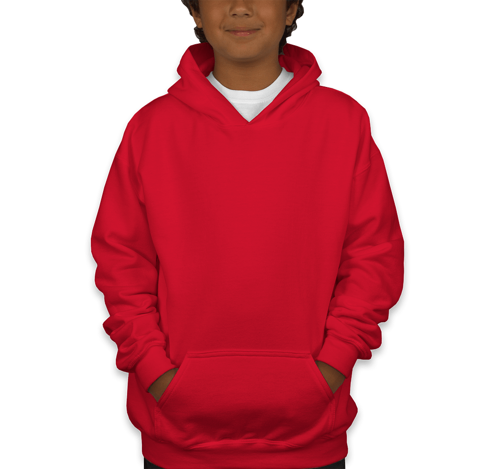 Gildan Youth Midweight 50/50 Pullover Hoodie-default