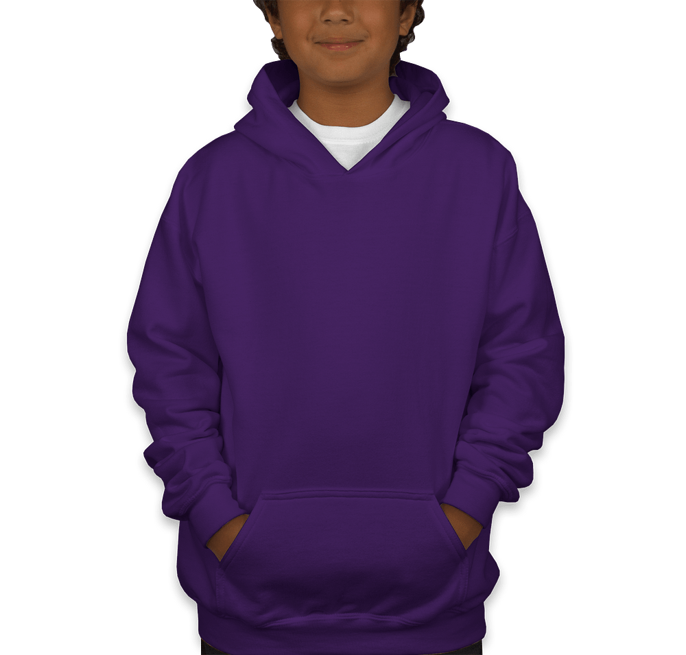 Gildan Youth Midweight 50/50 Pullover Hoodie-default