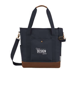 Field & Co. 16 oz. Cotton Canvas Commuter Tote - Color: Navy