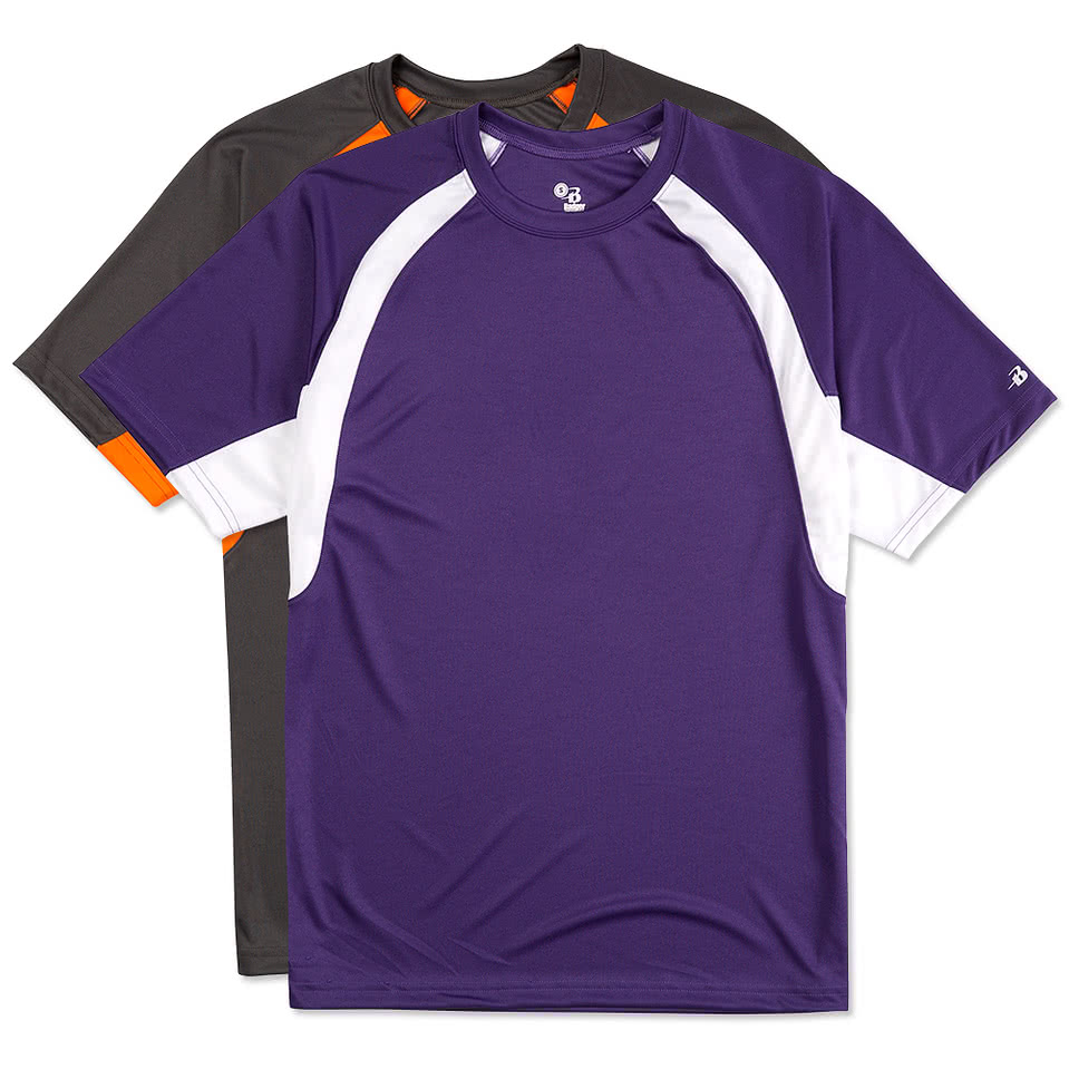Badger B-Dry Contrast Performance Shirt