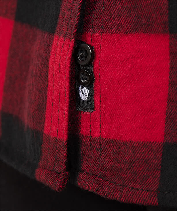 Burnside Women's Plaid Flannel Long Sleeve Shirt