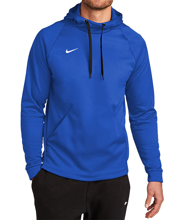 Mens blue nike discount zip up hoodie