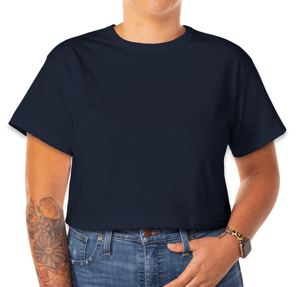 Champion Women's Heavyweight Heritage Crop T-shirt-default
