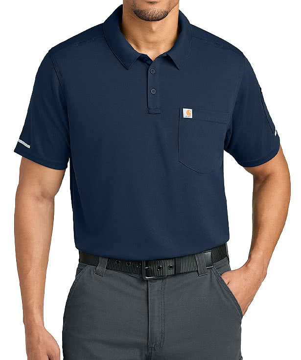 Carhartt FLD & RSCU Performance Polo - Printed