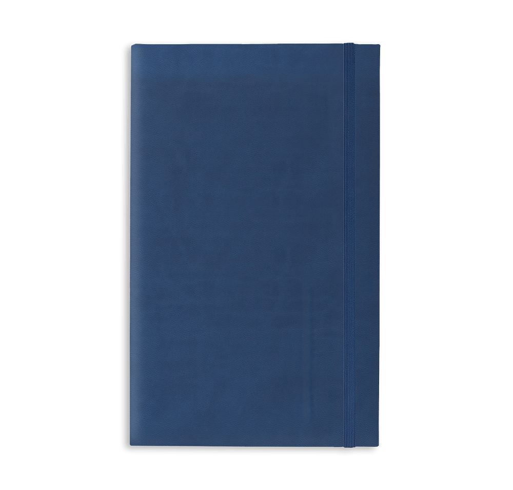 Castelli Debossed Tucson Banded Medio Lined Hard Cover Notebook Gift Set-default
