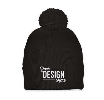 Custom Beanie Hat Personalized Text & Photo & Logo Knit Cuffed Beanie for  Men Women