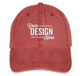 Mega Cap Pigment Dyed Hat - Color: Wine