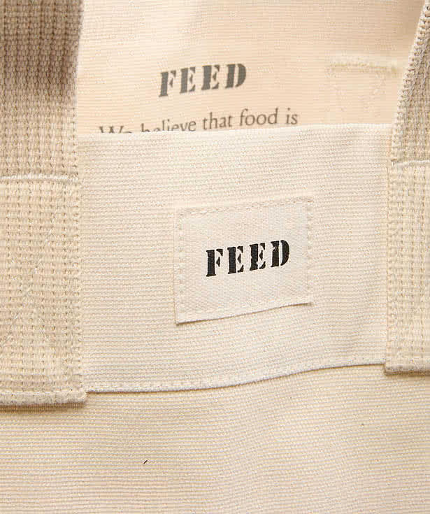 FEED Organic Cotton Market Tote Bag