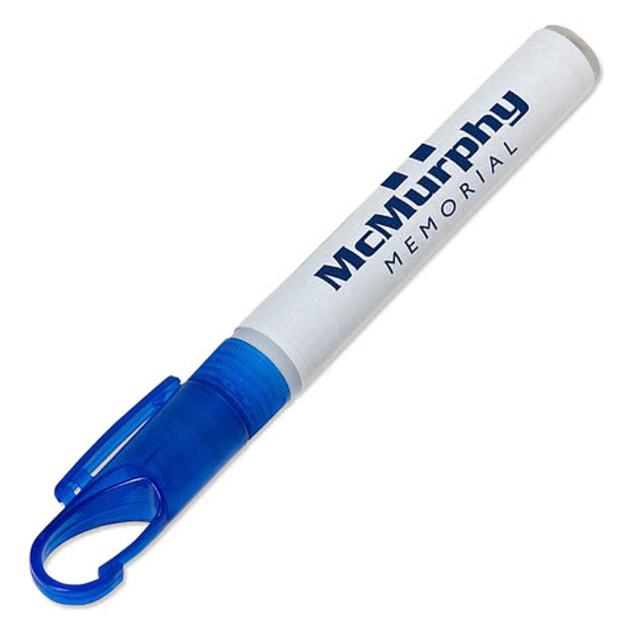 Full Color 0.34 oz. Clipper SPF 30 Sunscreen Pen Sprayer in Blue