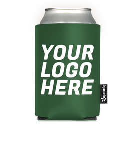 KOOZIE® Deluxe Collapsible Can Kooler - Color: Green