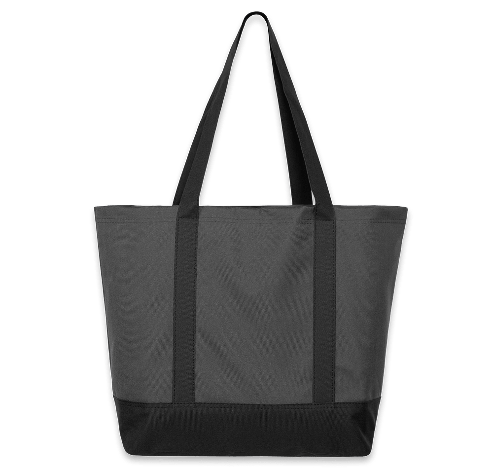Port Authority Medium Poly Canvas Day Tote Bag-default