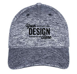 Sport-Tek Electric Heather Performance Hat - Color: True Navy Electric
