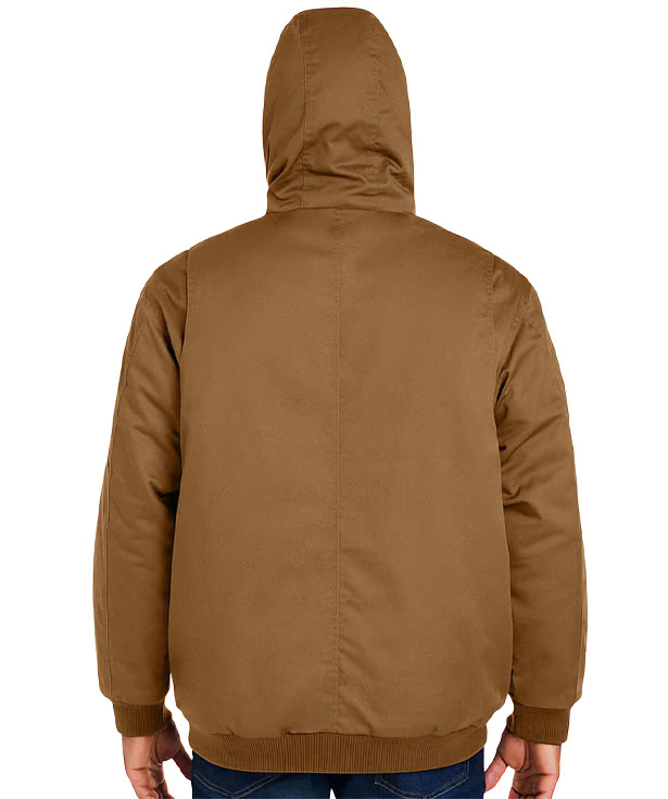Harriton ClimaBloc® Heavyweight Hooded Insulated Jacket - Embroidered