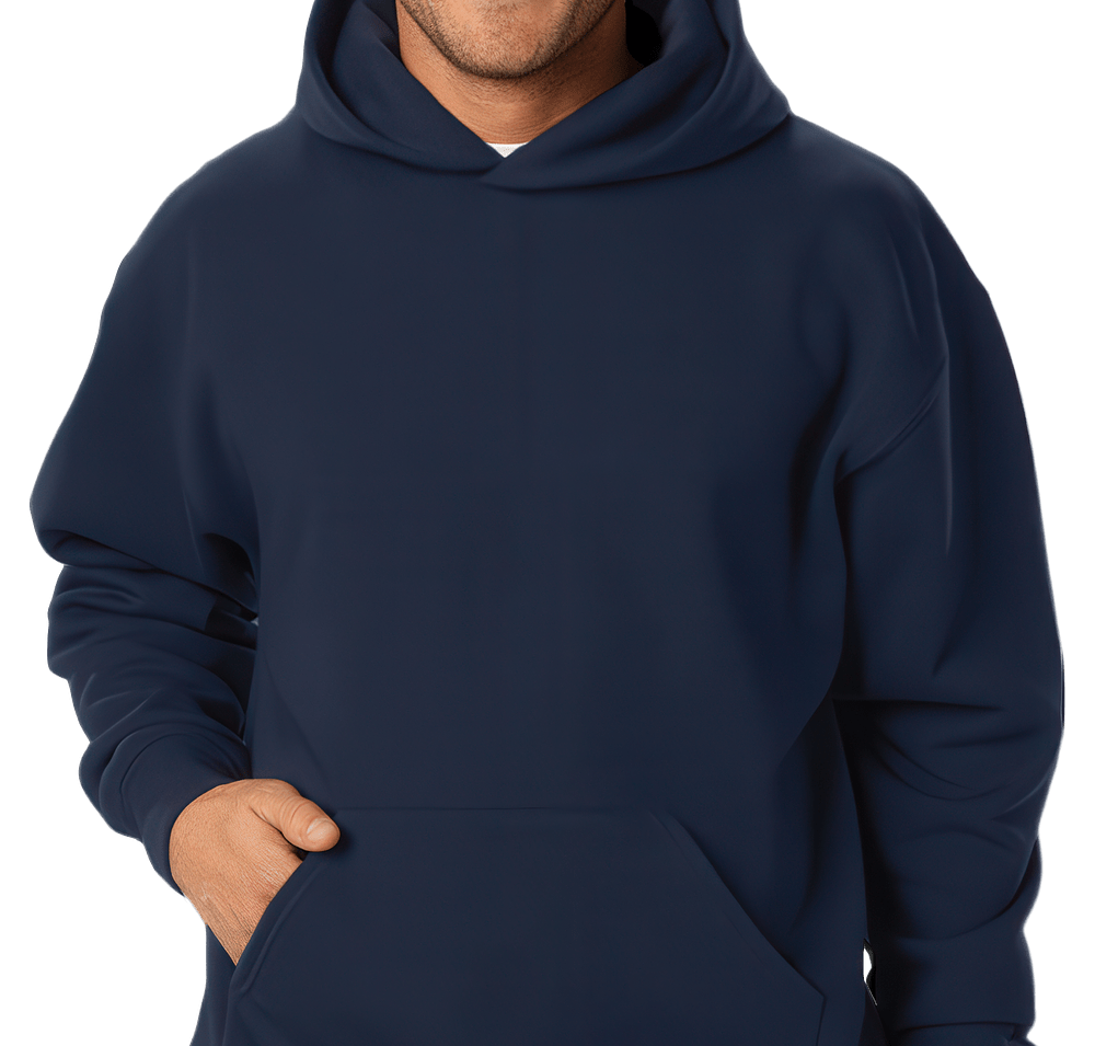 Blue Generation Lightweight Fleece Pullover Hoodie-default