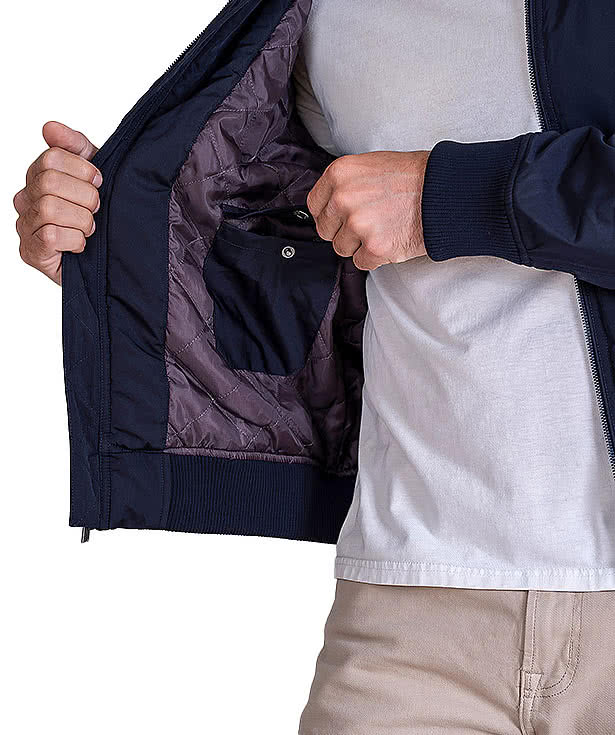 Fossa Apparel Wingover Lightweight Bomber Jacket