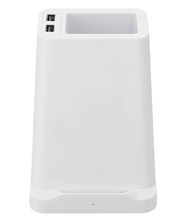 Wireless Charger Pen Holder with Dual Outputs