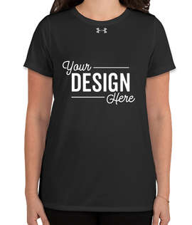 Under Armour Women's Locker Performance Shirt 2.0 - Color: Black