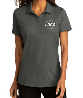 Port Authority Women's SuperPro React Polo - Embroidered - Color: Storm Grey