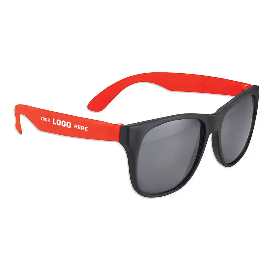 Retro Sunglasses in blue with custom design