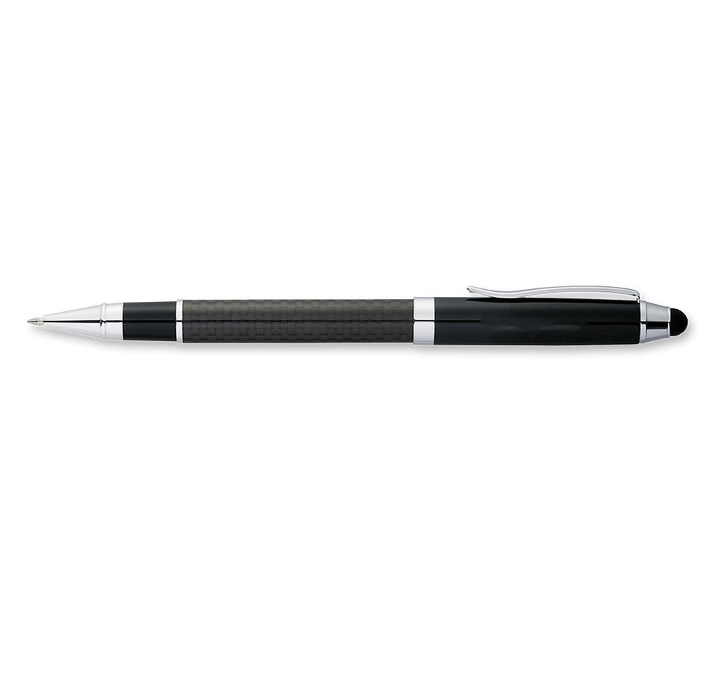 Laser Engraved Luna Rollerball Stylus Pen (black ink)-default