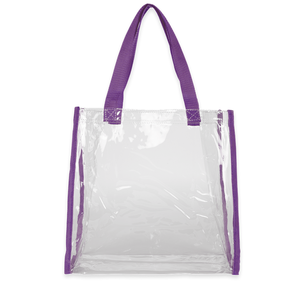 Clear Game Day Tote Bag-default