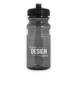 20 oz. Translucent Bike Water Bottle - Color: Translucent Smoke