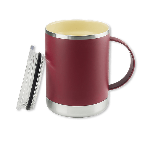 Asobu Laser Engraved 12 oz. Ultimate Insulated Mug in Burgundy