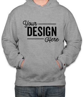 Canada - Champion Powerblend Pullover Hoodie - Color: Light Steel