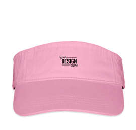 Valucap Bio-Washed Visor - Color: Pink