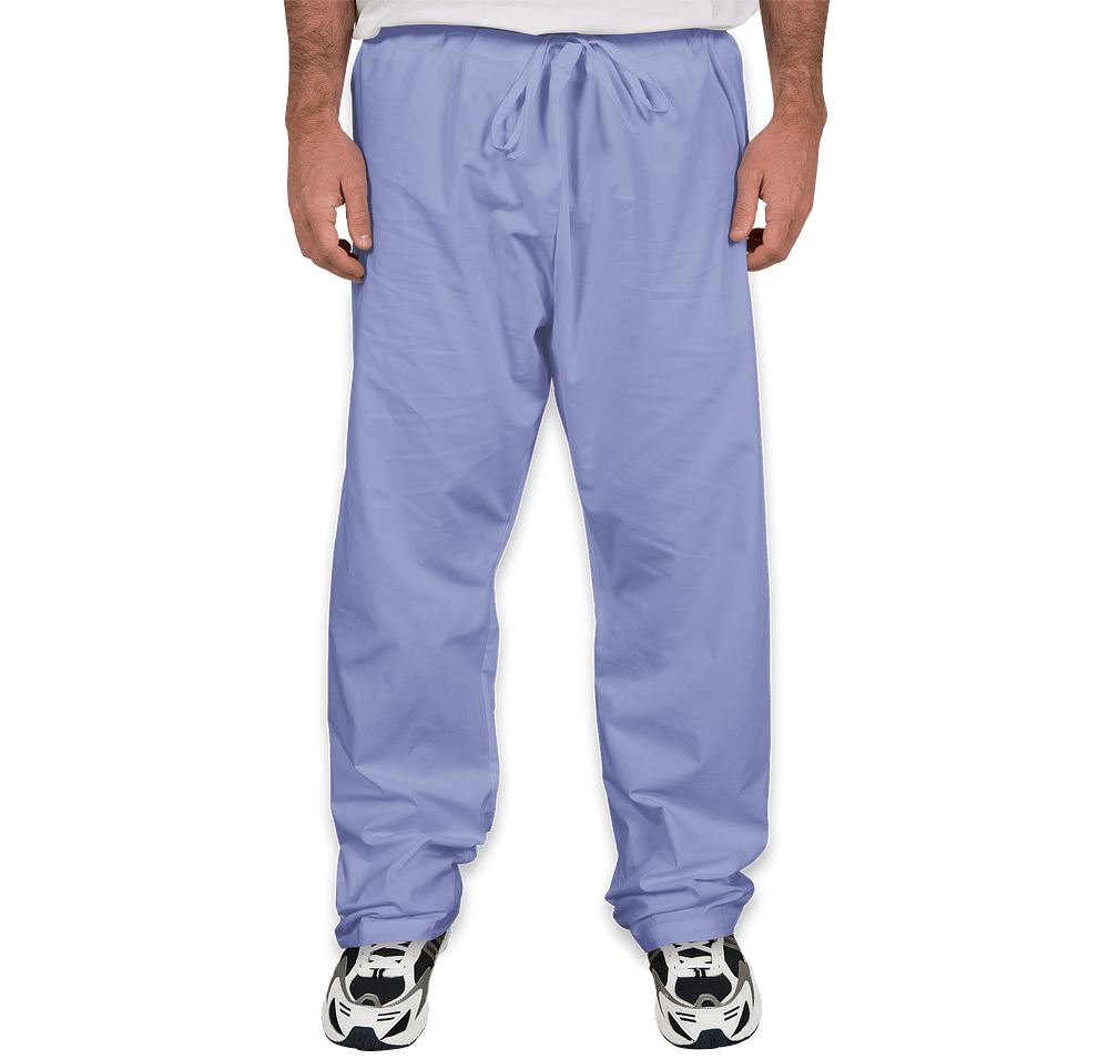 Harriton Drawstring Scrub Pant - Embroidered-default