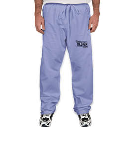 Harriton Drawstring Scrub Pant - Color: Ciel Blue
