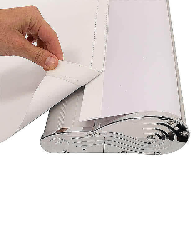 Full Color 31.5" x 81.6" Stratus Retractable Banner Kit